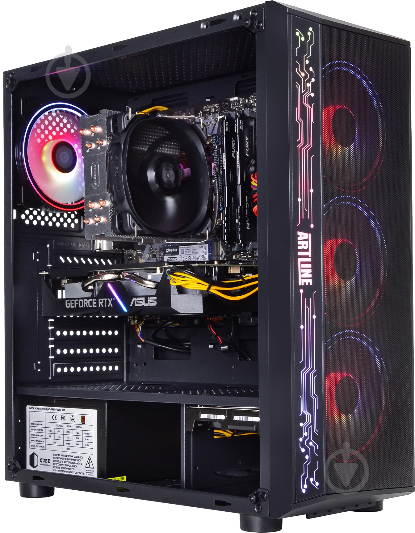 Комп'ютер Artline Gaming X74 (X74v19) black - фото 6 Комп'ютер Artline Gaming X74 (X74v19) black - фото 6