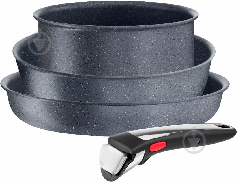 Набор посуды Tefal Ingenio Natural On 4 предмета L7669402 - фото 1