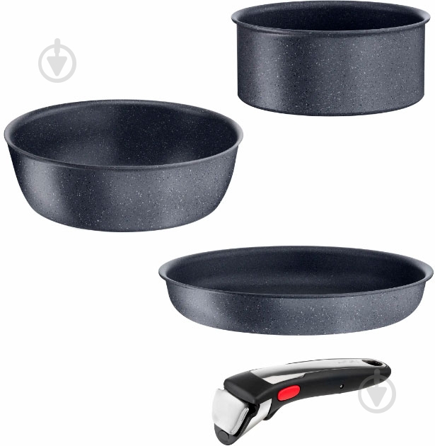 Набор посуды Tefal Ingenio Natural On 4 предмета L7669402 - фото 3