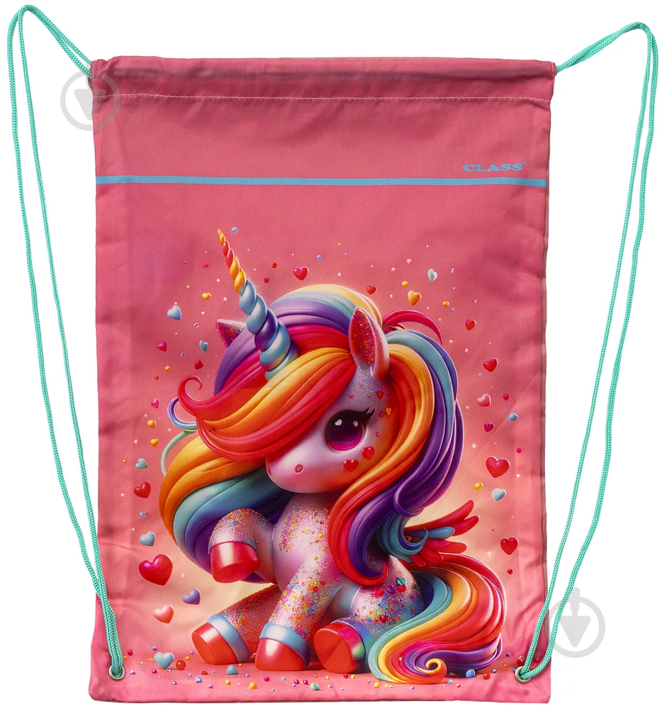 Сумка для взуття CLASS Cute Unicorn 46х33 см 2530C - фото 1
