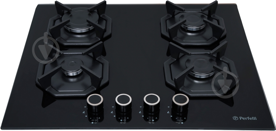 Варочная поверхность газовая Perfelli HGG 61443 BL - фото 3
