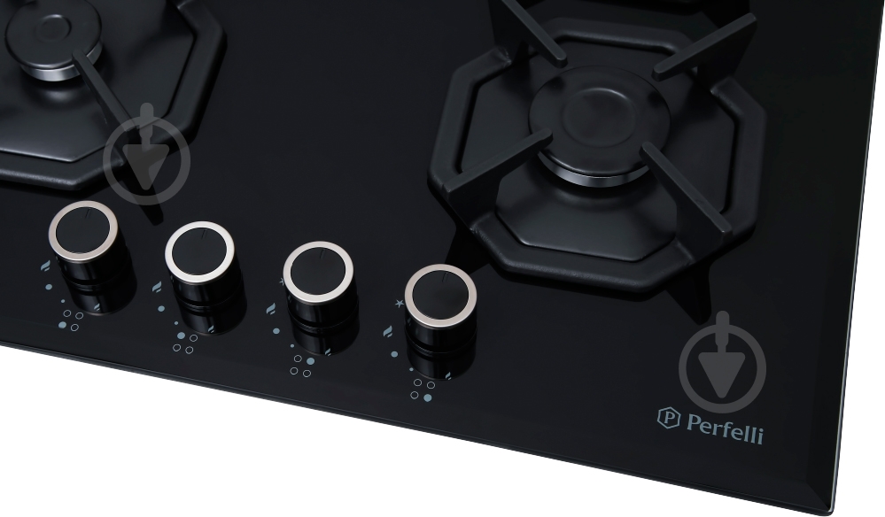 Варочная поверхность газовая Perfelli HGG 61443 BL - фото 4