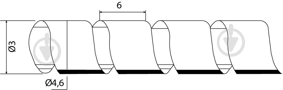 Организатор для кабеля АСКОУКРЕМ SWB-03 прозрачный - фото 3