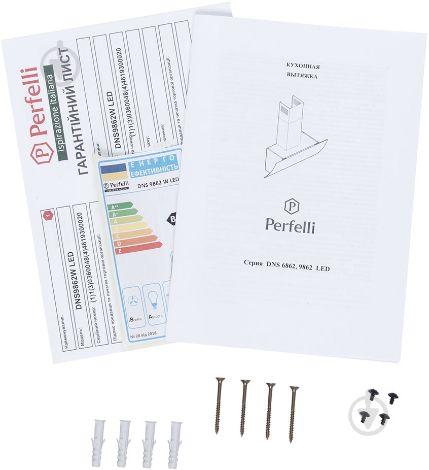 Вытяжка Perfelli DNS 9862 W LED - фото 14