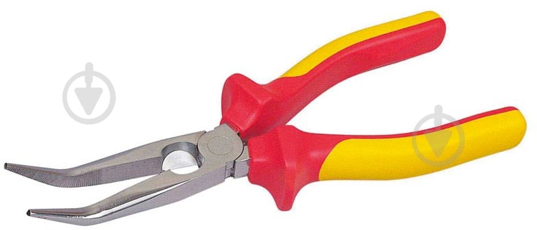 Тонкогубці вигнуті Stanley MaxSteel VDE 1000V діелектричні 200 мм 0-84-008 - фото 1 Тонкогубці вигнуті Stanley MaxSteel VDE 1000V діелектричні 200 мм 0-84-008 - фото 1