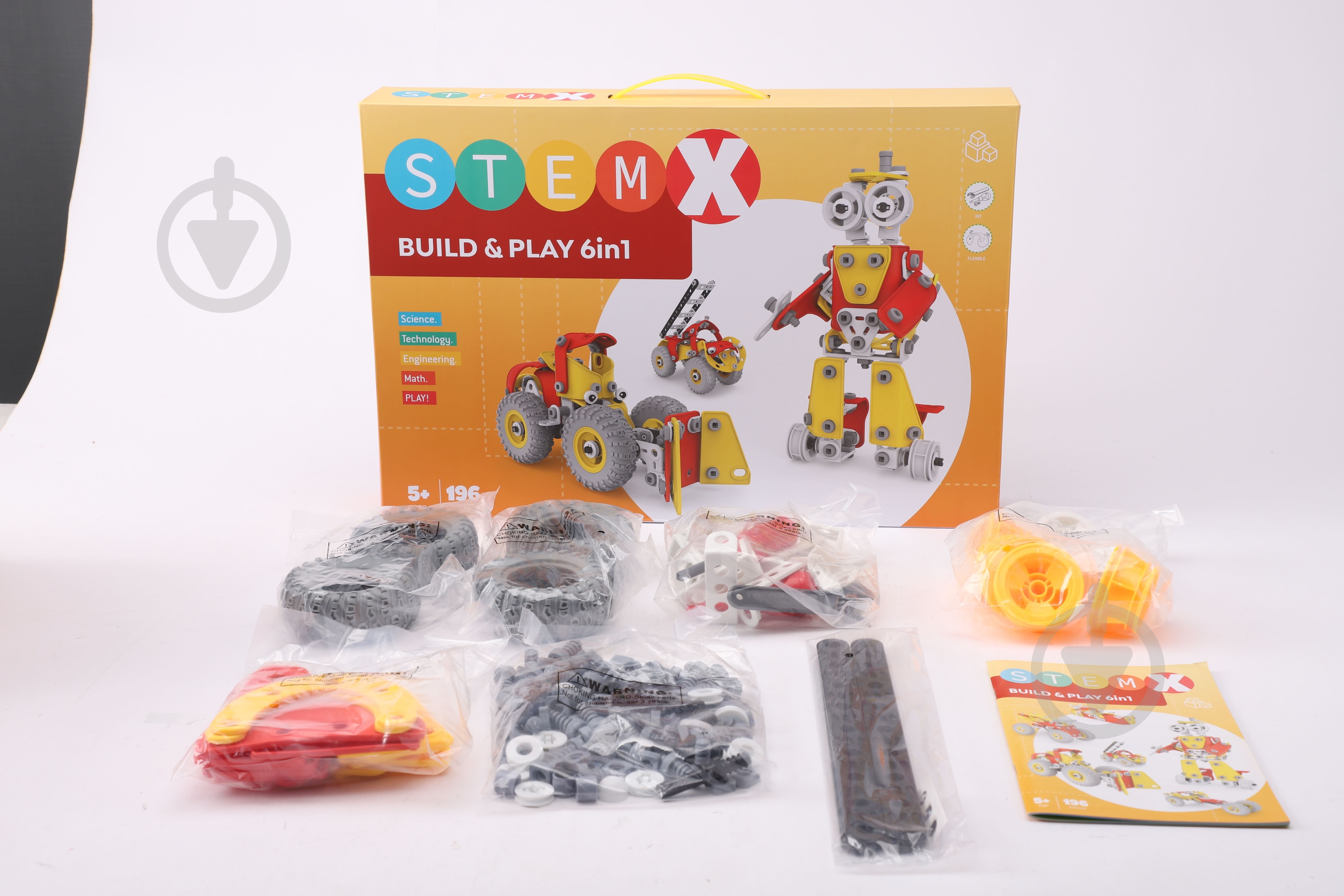 Конструктор Steam 6 в 1 на 196 деталей 7093910 - фото 3 Конструктор Steam 6 в 1 на 196 деталей 7093910 - фото 3