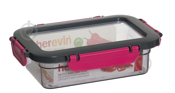 Контейнер для хранения Herevin Combine Pink 0.6 л - фото 1