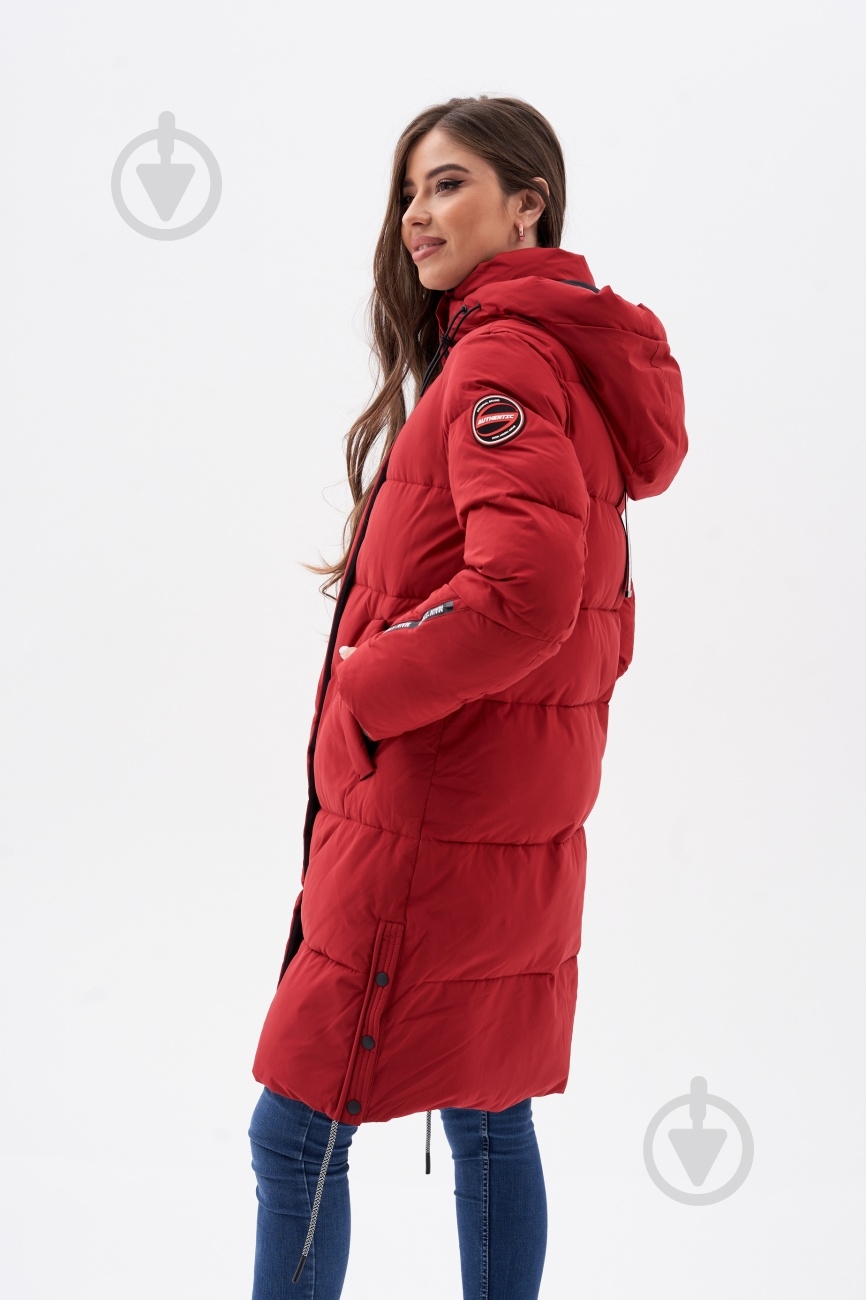Куртка женское зимнее Avecs AV-70461/52 р.3XL фиолетовое - фото 3 Куртка женское зимнее Avecs AV-70461/52 р.3XL фиолетовое - фото 3
