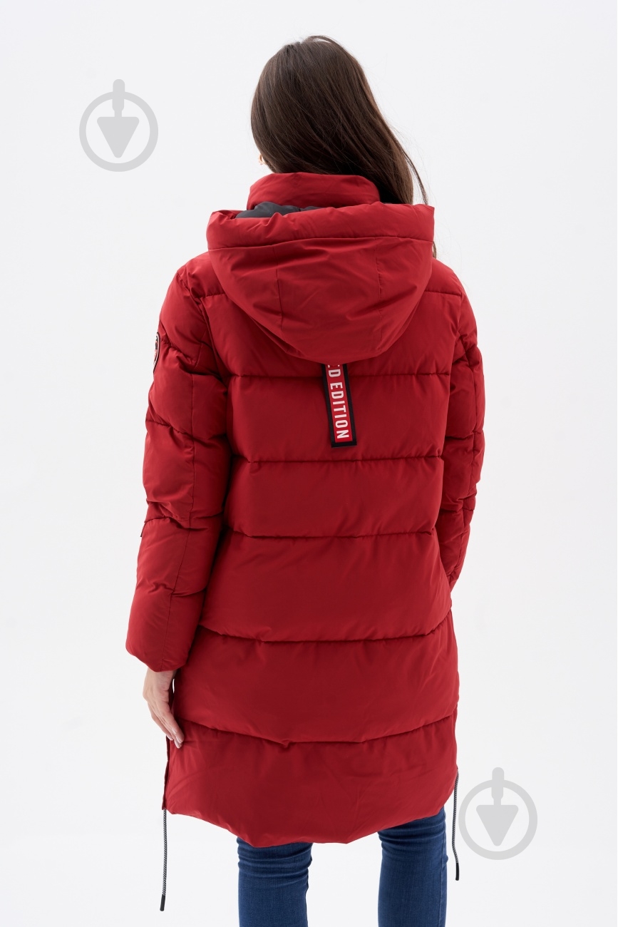Куртка женское зимнее Avecs AV-70461/52 р.3XL фиолетовое - фото 4 Куртка женское зимнее Avecs AV-70461/52 р.3XL фиолетовое - фото 4