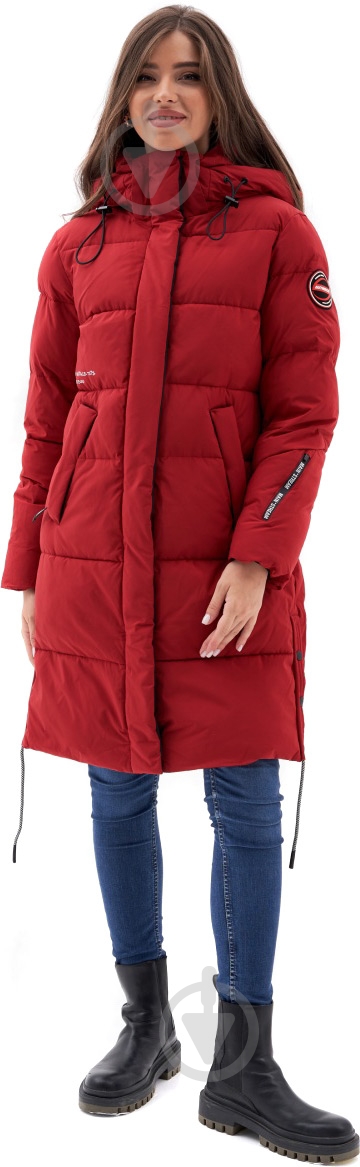 Куртка женское зимнее Avecs AV-70461/52 р.3XL фиолетовое - фото 1 Куртка женское зимнее Avecs AV-70461/52 р.3XL фиолетовое - фото 1