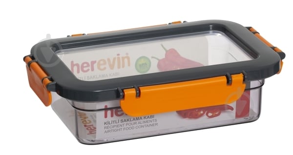 Контейнер для хранения Herevin Combine Orange 0.6 л - фото 1
