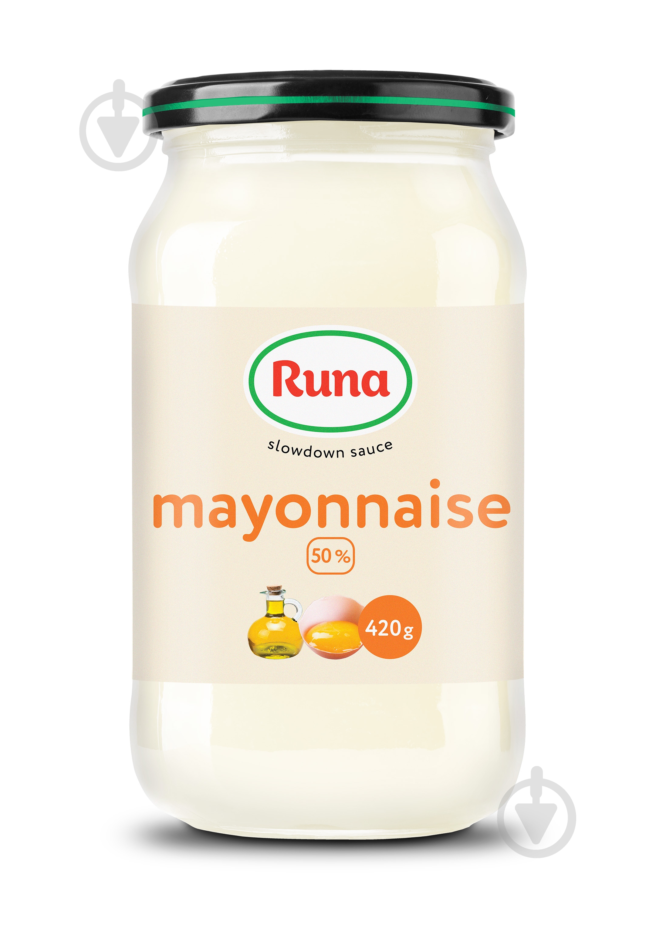 Майонез Руна 50% 420 г - фото 1