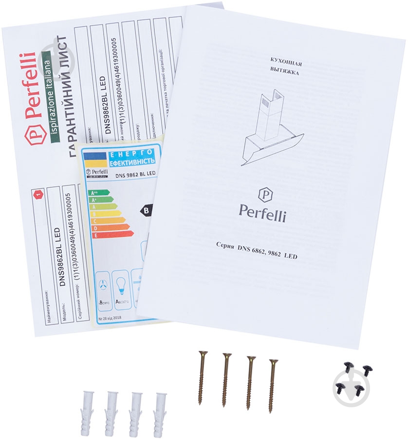 Вытяжка Perfelli DNS 9862 BL LED - фото 9