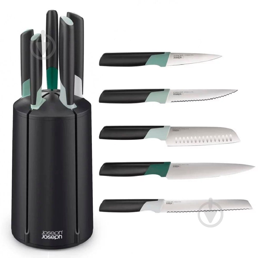 Набор ножей в колоде Joseph Joseph 6 предметов 1001015 - фото 1 Набор ножей в колоде Joseph Joseph 6 предметов 1001015 - фото 1