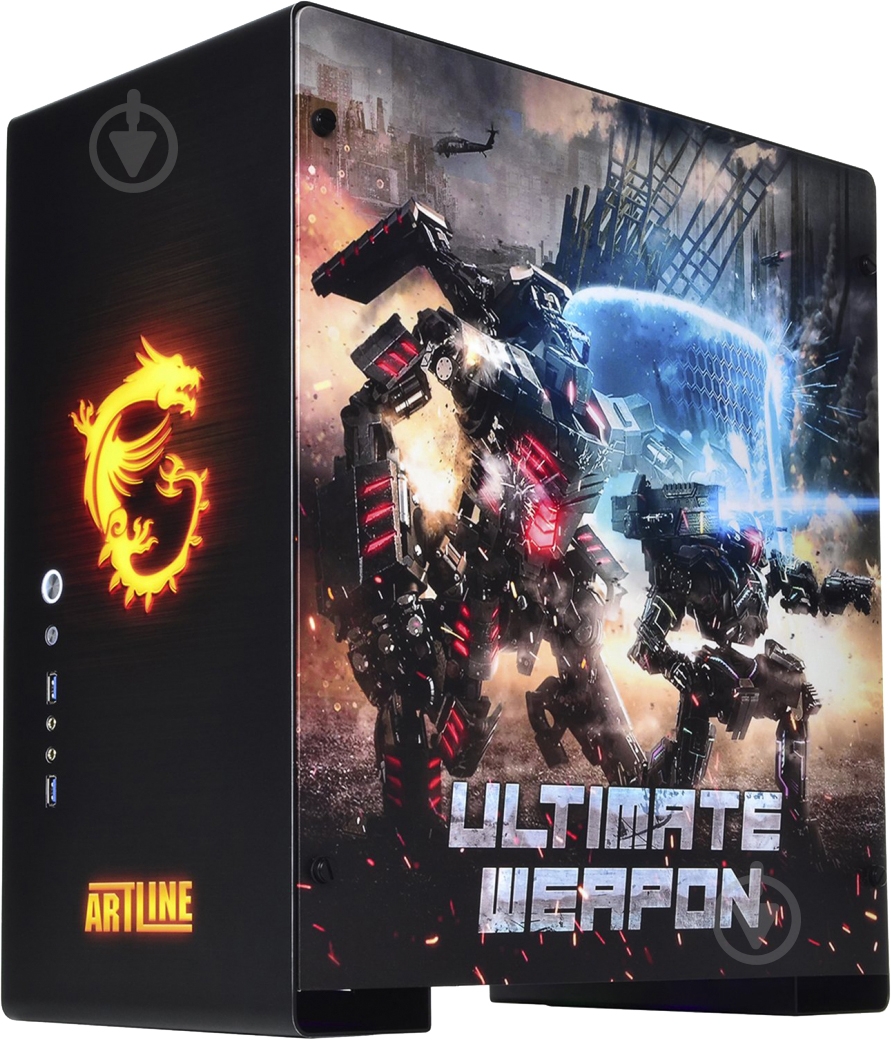 Компьютер Artline Overlord DRAGON (DRAGONv76Win) black - фото 2