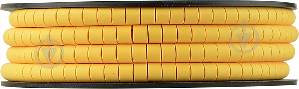 Маркер кабельный АСКОУКРЕМ EC-1 - желтый - фото 3