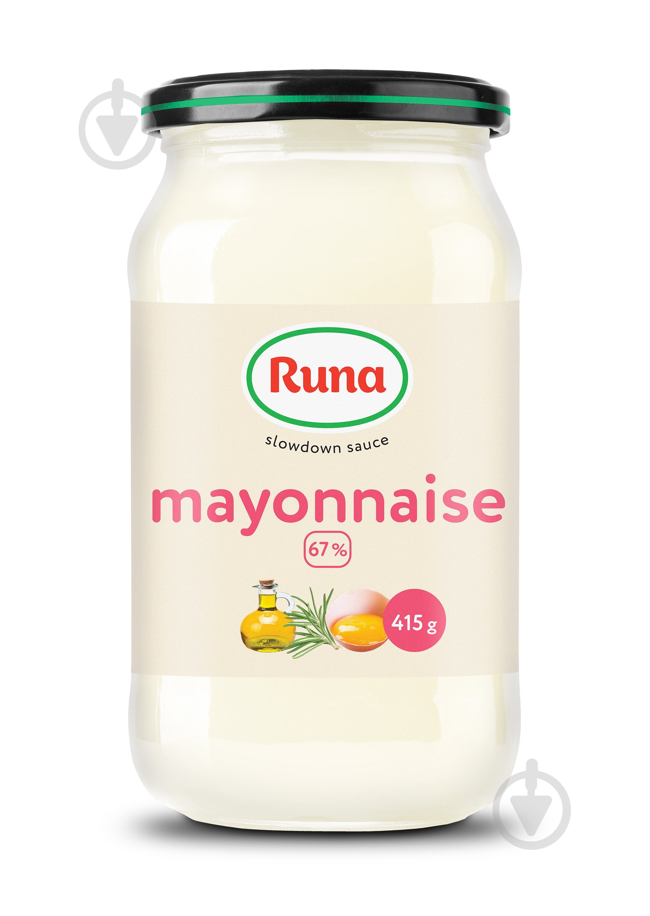 Майонез Руна 67% 415 г - фото 1