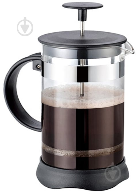 Френч-прес Flamberg Rize 850 мл чорний - фото 2