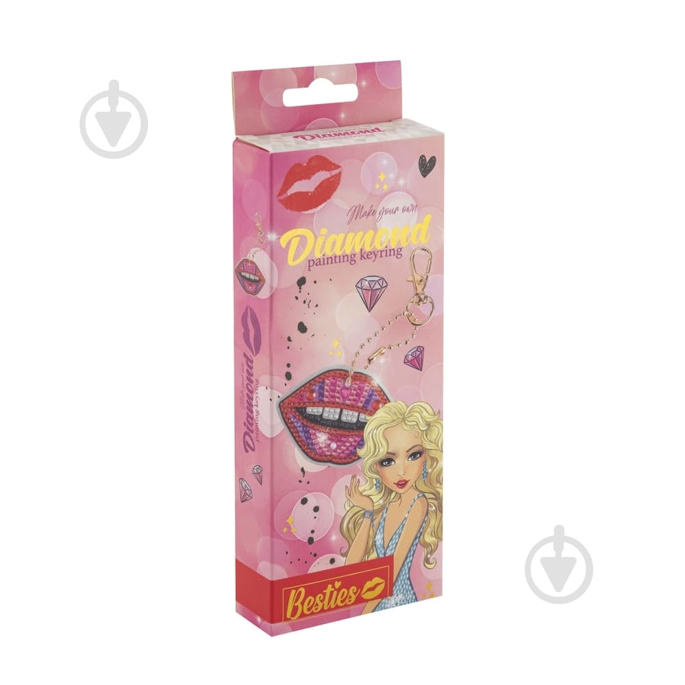 Брелок Besties Поцелуй 961018 - фото 1