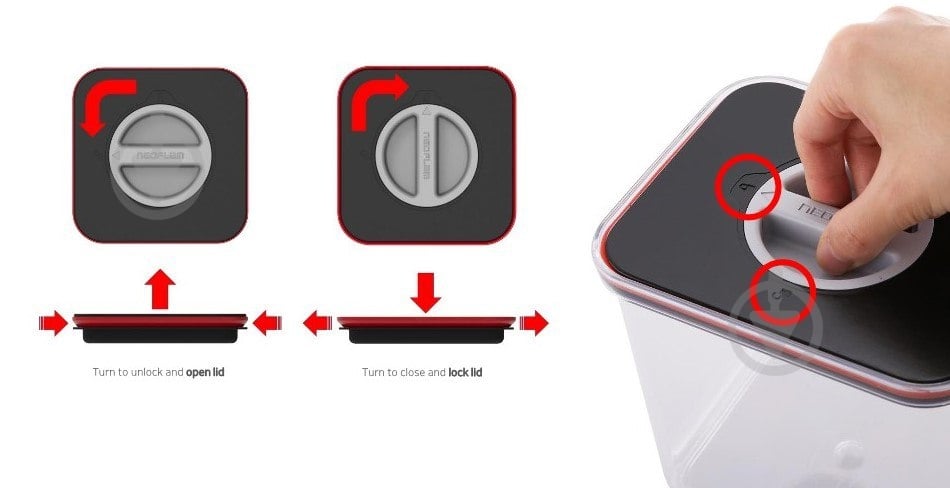 Ємність для сипучих Flamberg Premium Rectangle 1,75 л - фото 8