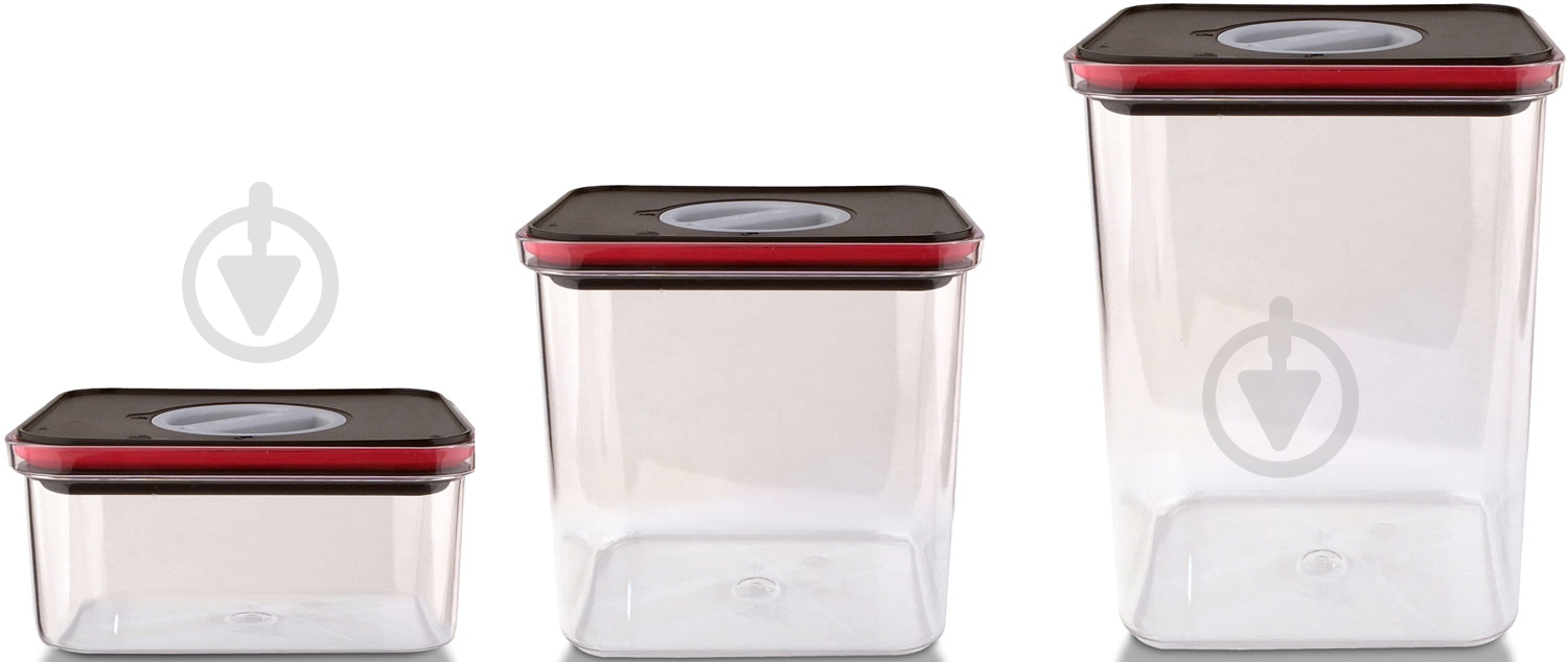 Ємність для сипучих Flamberg Premium Rectangle 2,7 л - фото 3