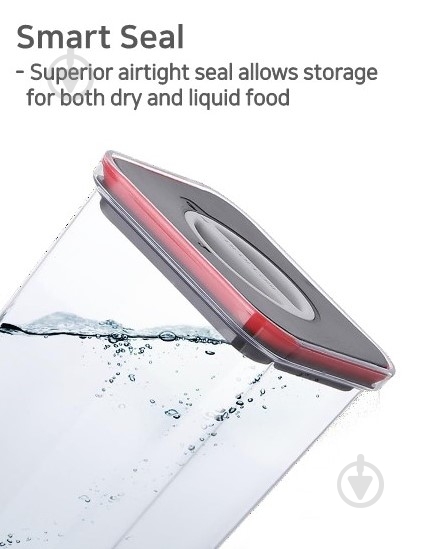 Ємність для сипучих Flamberg Premium Rectangle 2,7 л - фото 6