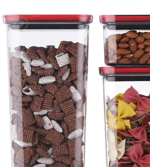 Ємність для сипучих Flamberg Premium Rectangle 2,7 л - фото 5