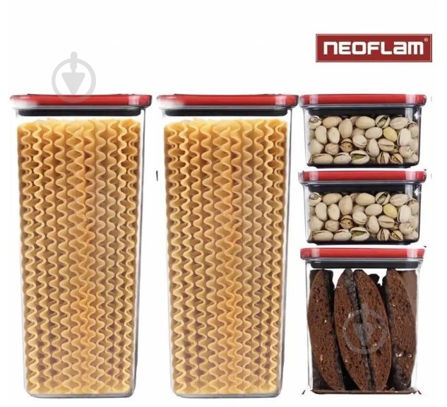 Ємність для сипучих Flamberg Premium Rectangle 2,7 л - фото 9