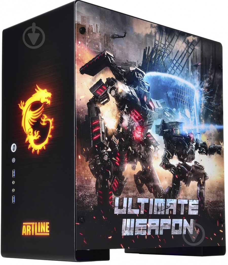 Компьютер Artline Overlord DRAGON (DRAGONv88Win) black - фото 2