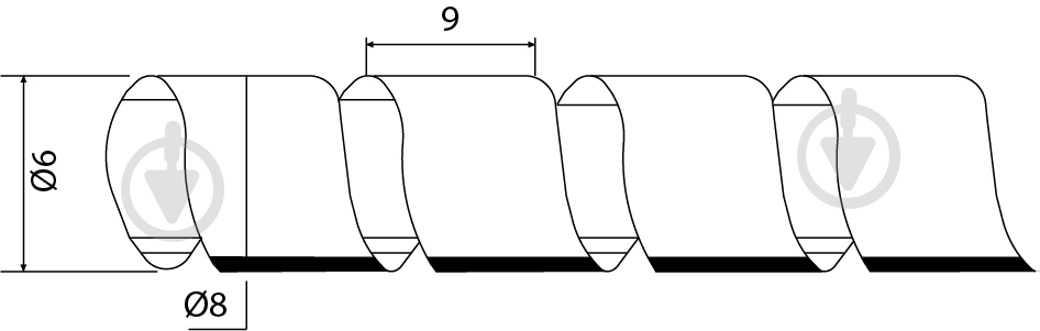 Організатор для кабелю АСКОУКРЕМ SWB-08 прозорий - фото 3