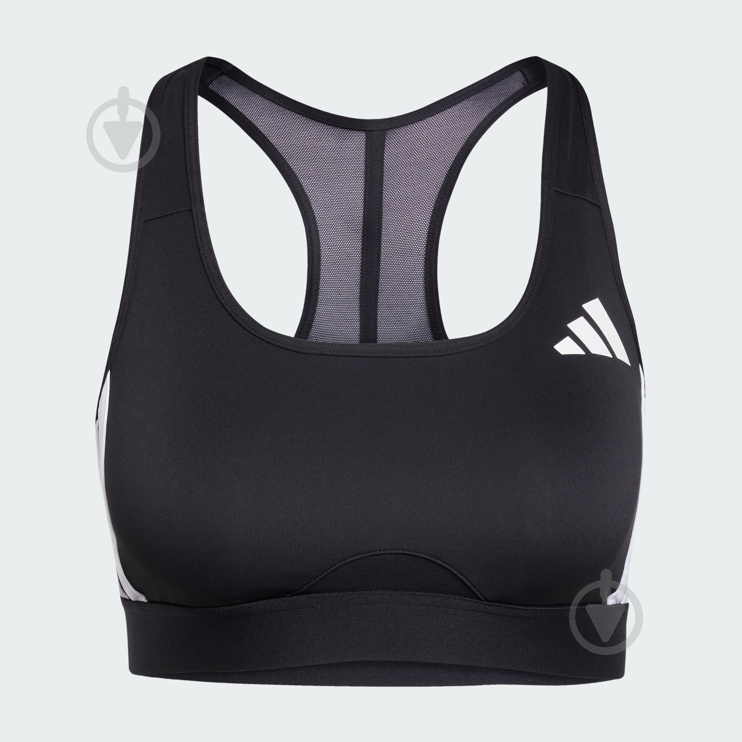 Бра Adidas PWRCT MS 3S BRA JH1420 р.S-C/D черный - фото 6 Бра Adidas PWRCT MS 3S BRA JH1420 р.S-C/D черный - фото 6