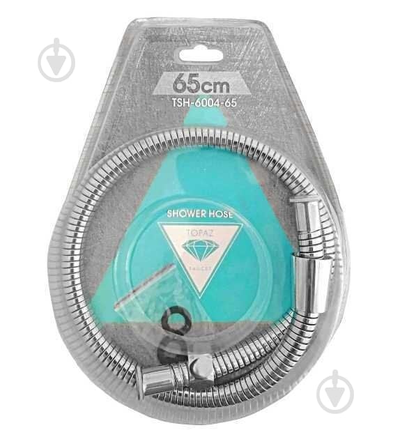 Душевой шланг TOPAZ TSH-6004-0,65 м - фото 2 Душевой шланг TOPAZ TSH-6004-0,65 м - фото 2