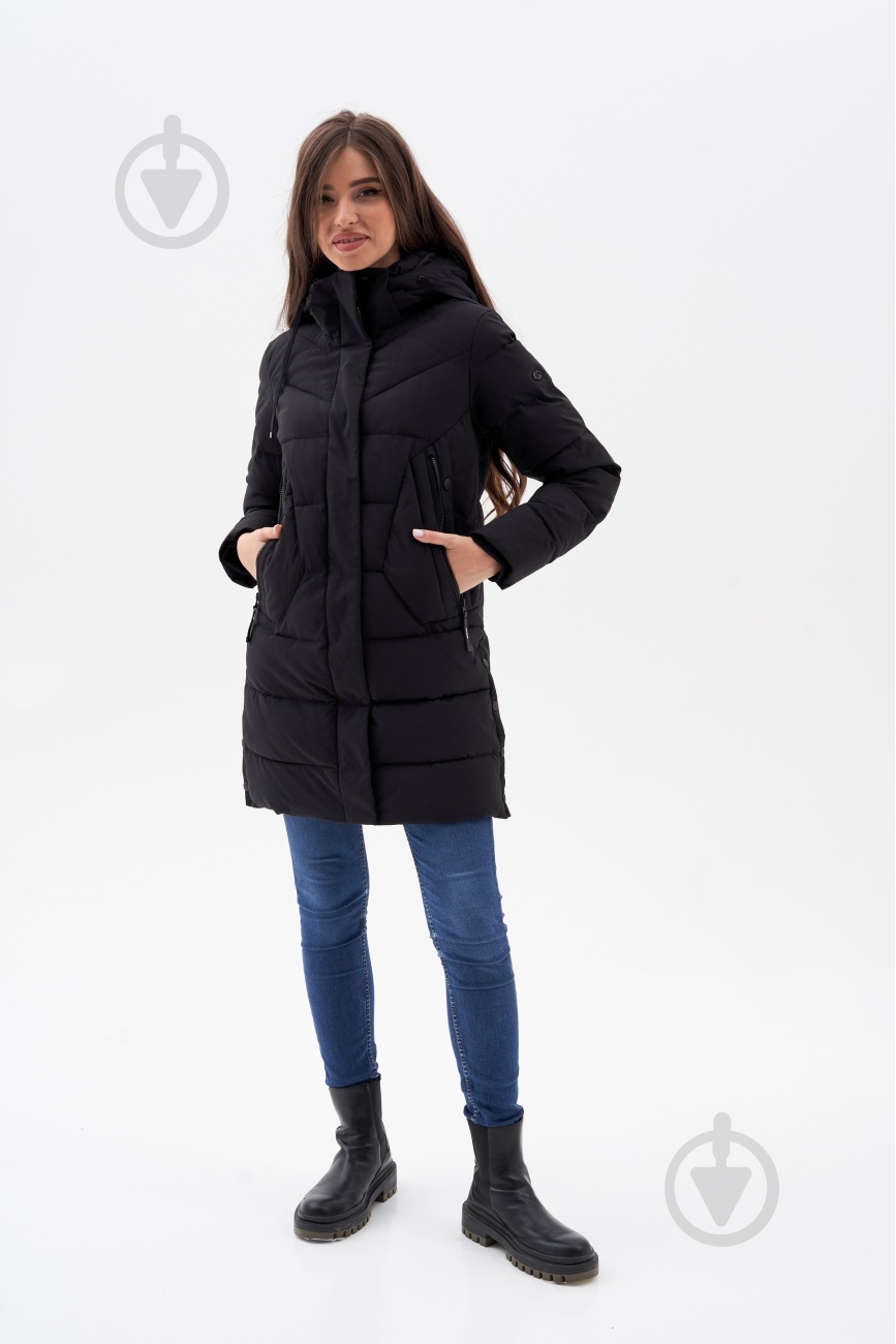 Куртка женское зимнее Avecs AV-70462/1 р.M черное - фото 2 Куртка женское зимнее Avecs AV-70462/1 р.M черное - фото 2