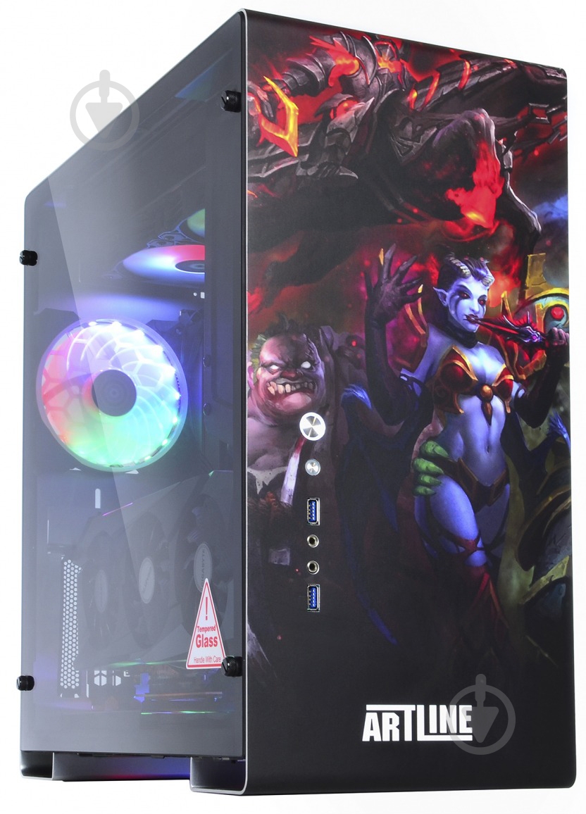Компьютер Artline Overlord GIGA (GIGAv02) black - фото 1