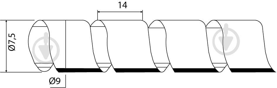Организатор для кабеля АСКОУКРЕМ SWB-10 прозрачный - фото 3