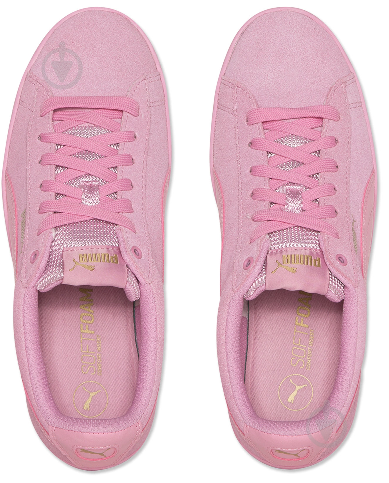 Кроссовки женские демисезонные Puma Vikky Platform MO 36729905 р.40 коралловые - фото 5 Кроссовки женские демисезонные Puma Vikky Platform MO 36729905 р.40 коралловые - фото 5