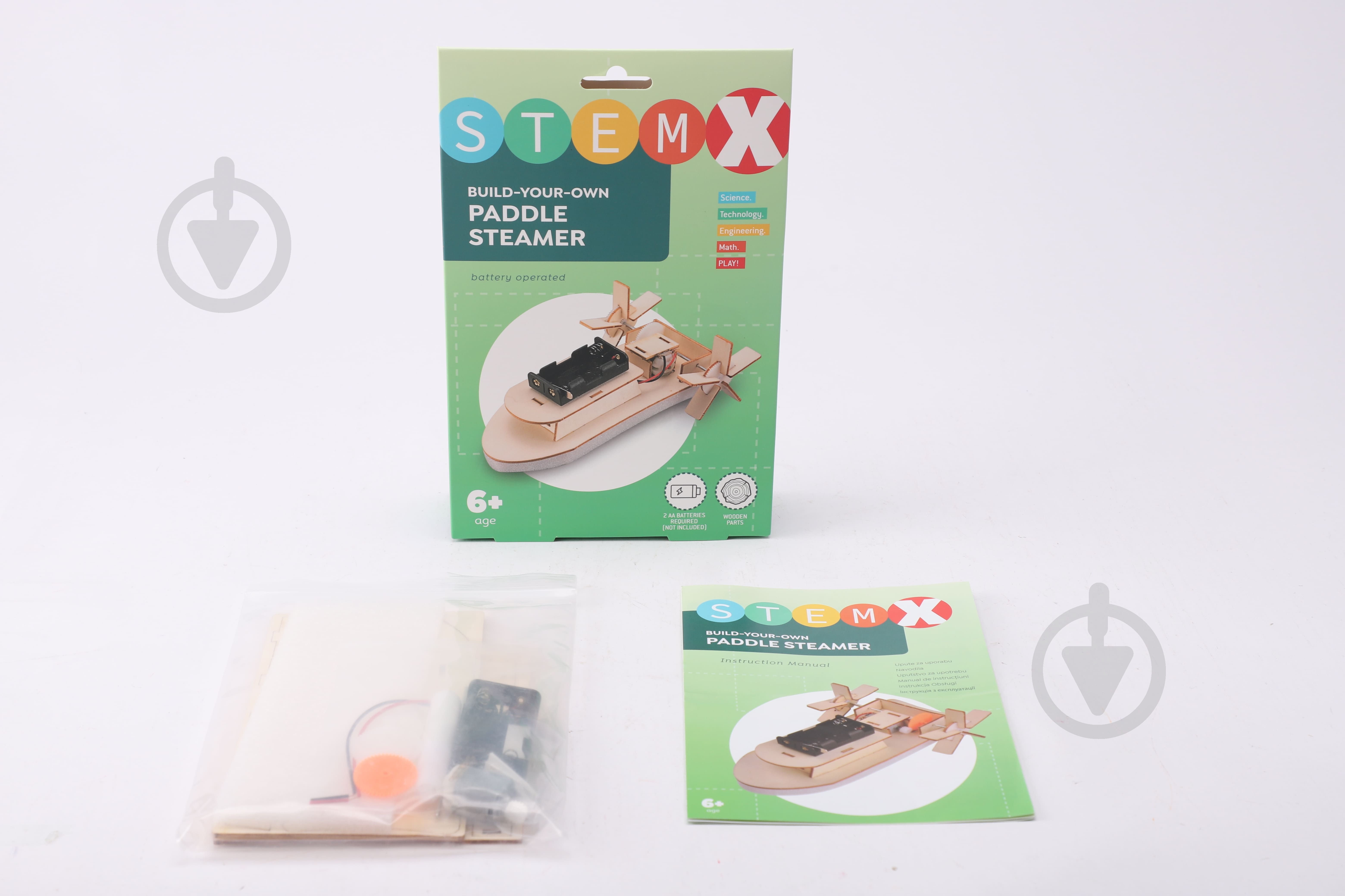 Конструктор дерев'яний Steam Пароплав 7078458 - фото 3