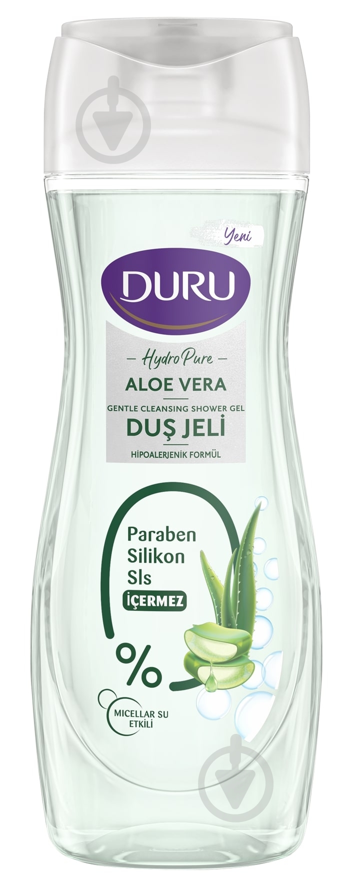 Гель для душа Duru Hydro Pure Алоэ Вера 450 мл - фото 1 Гель для душа Duru Hydro Pure Алоэ Вера 450 мл - фото 1
