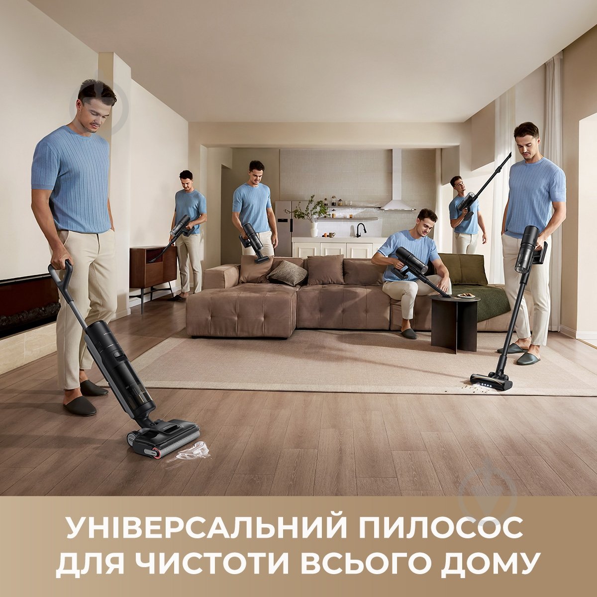 Пылесос моющий DREAME H12 DUAL FlexReach 4 в 1 black - фото 3