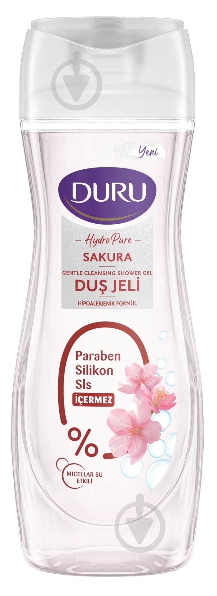 Гель для душа Duru Hydro Pure Сакура 450 мл - фото 1