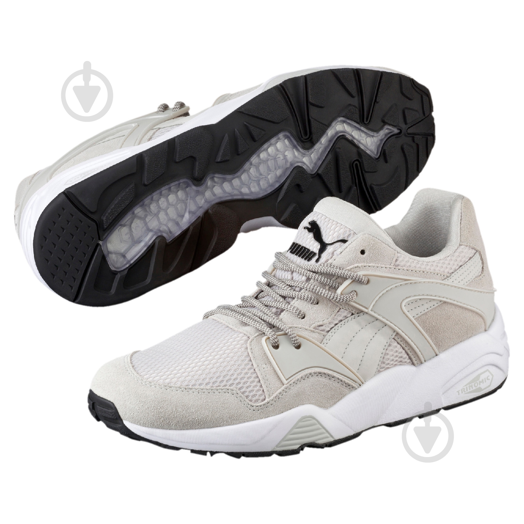 Кроссовки мужские демисезонные Puma Blaze 36251002 р.41 серые - фото 1