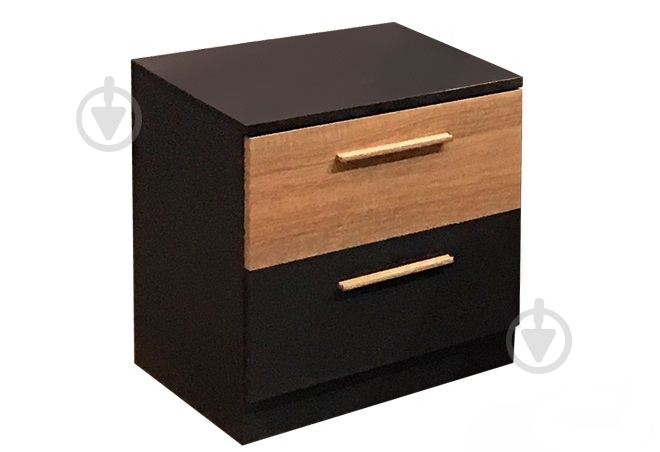 Тумба приліжкова Embawood Рiно 452х362х468 мм антрацит - фото 1