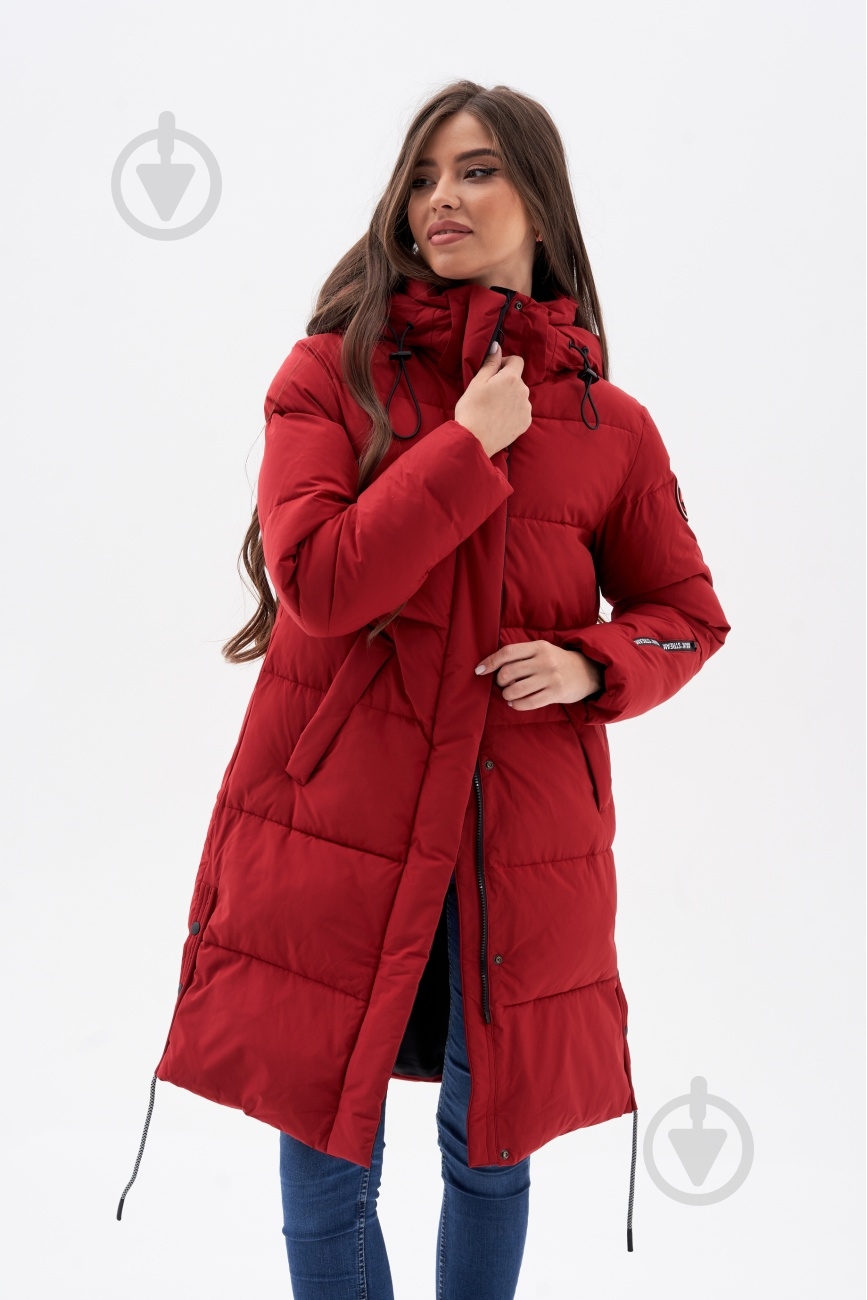 Куртка женское зимнее Avecs AV-70461/52 р.L фиолетовое - фото 1 Куртка женское зимнее Avecs AV-70461/52 р.L фиолетовое - фото 1