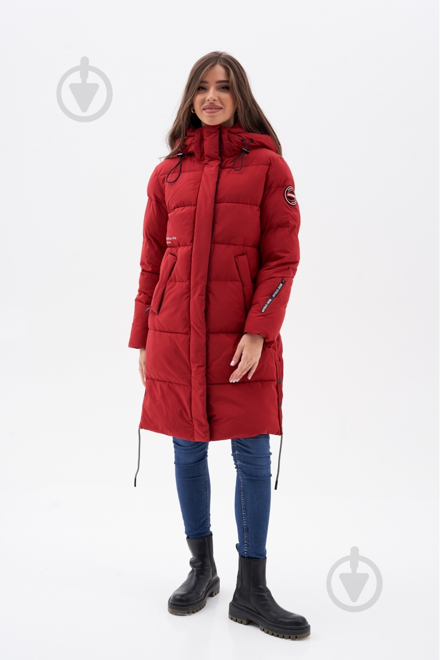 Куртка женское зимнее Avecs AV-70461/52 р.L фиолетовое - фото 2 Куртка женское зимнее Avecs AV-70461/52 р.L фиолетовое - фото 2
