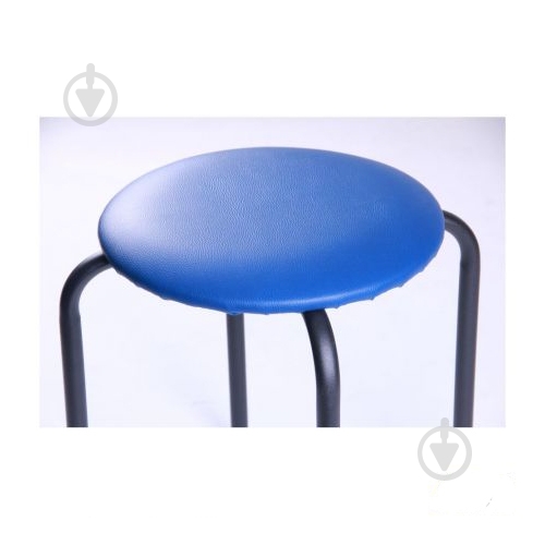 Табурет AMF Art Metal Furniture Софі ш/з Скаден темно-синій / чорний - фото 3