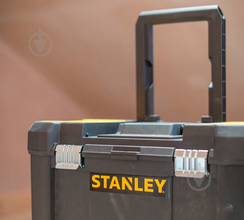 Ящик для инструментов Stanley Essential Rolling Workshop 3 в 1 STST1-80151 - фото 11