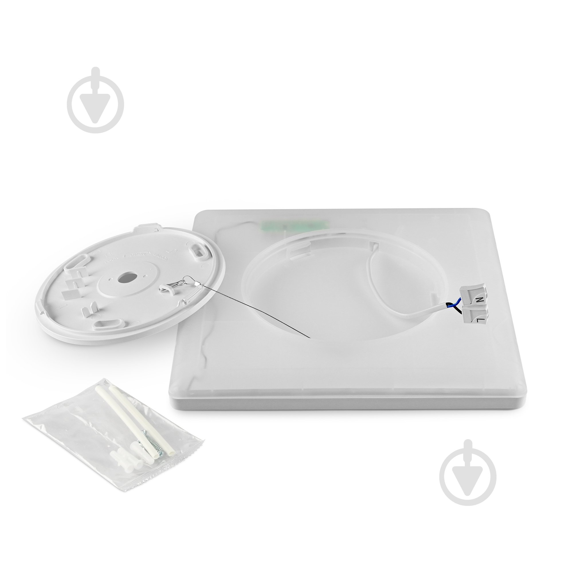 Світильник настінно-стельовий Videx 24 Вт білий 4000 К 27854 - фото 4