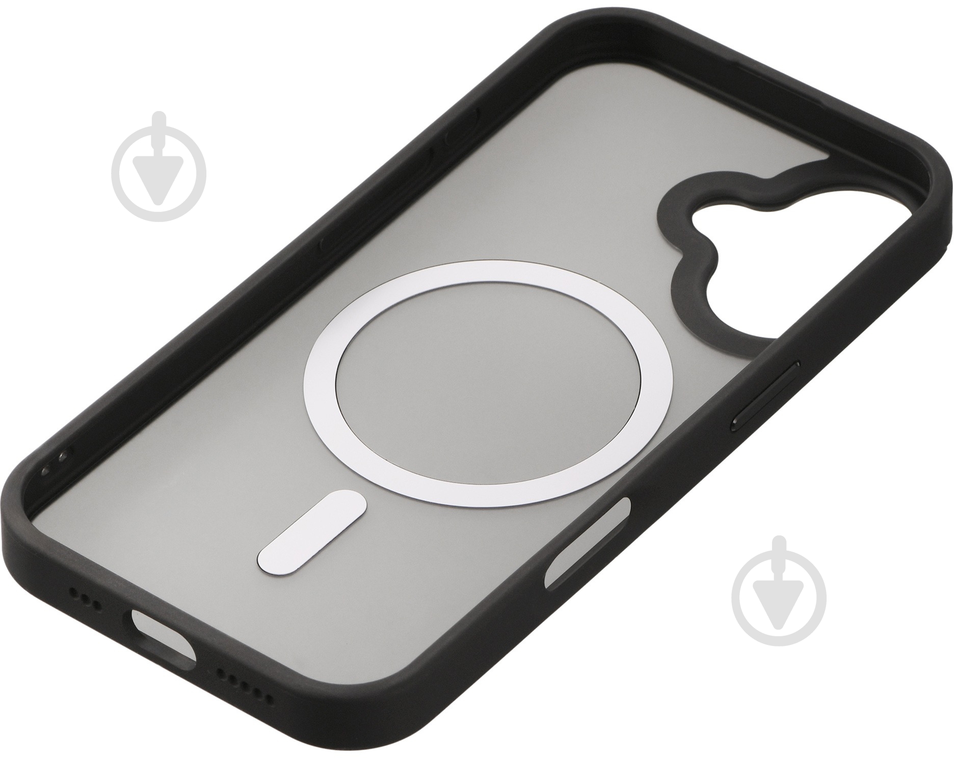 Чехол 2E Basic Soft Touch MagSafe Cover для Apple iPhone 16 black (2E-IPH-16-OCLS-BK) - фото 2