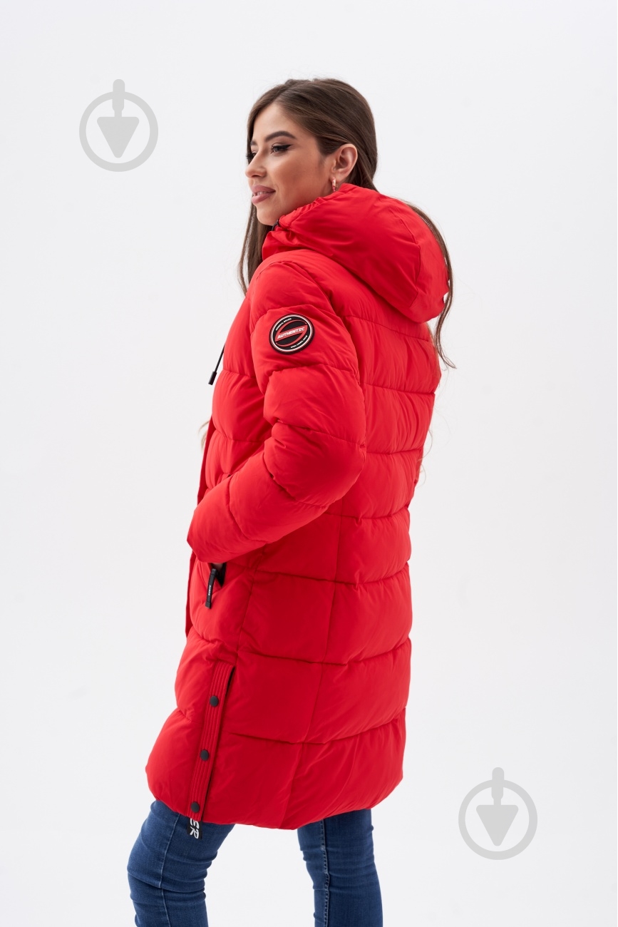 Куртка женское зимнее Avecs AV-70460/4 р.3XL красное - фото 4 Куртка женское зимнее Avecs AV-70460/4 р.3XL красное - фото 4