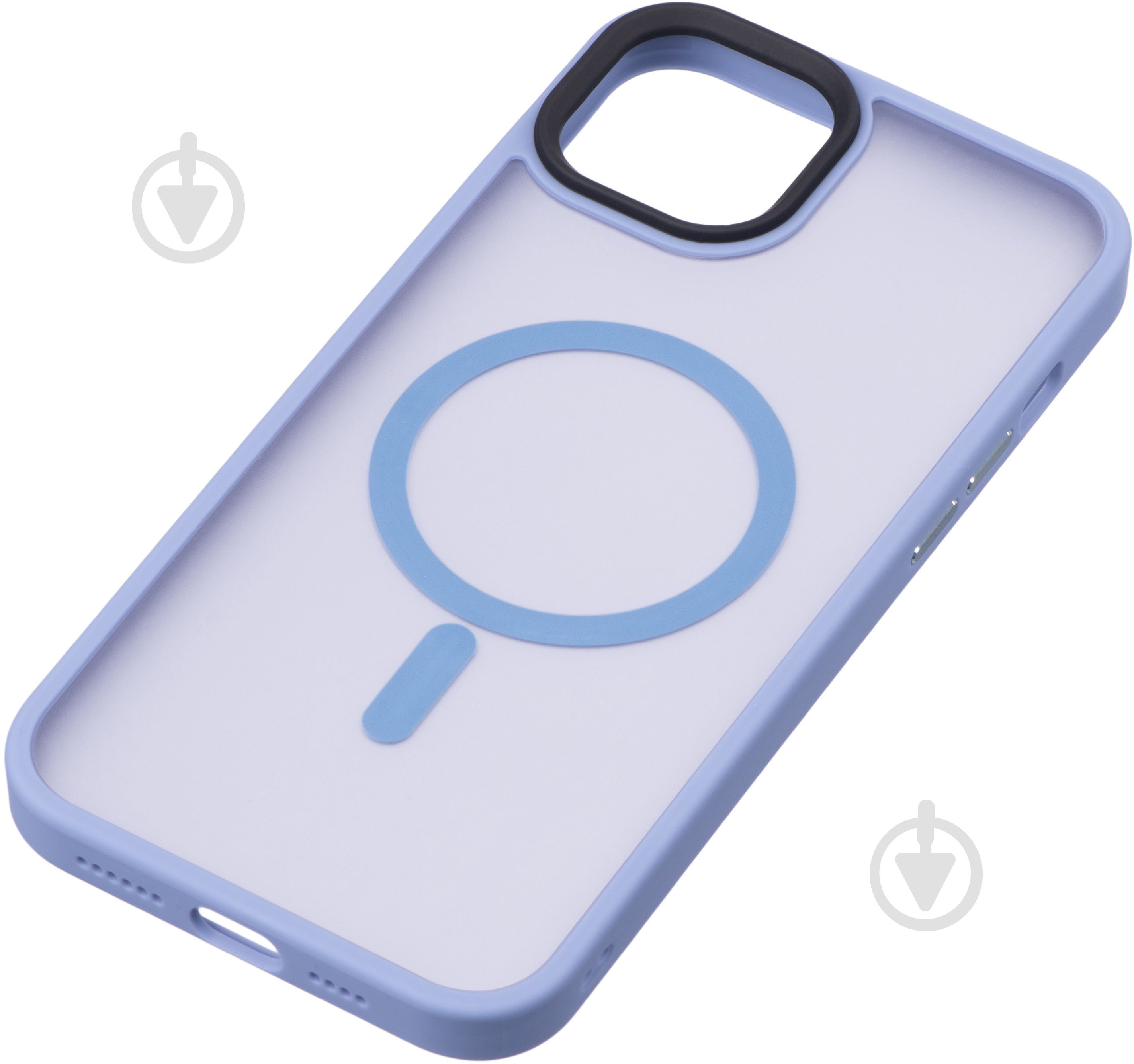 Чехол 2E Basic Soft Touch MagSafe Cover для Apple iPhone 15 Plus light blue (2E-IPH-15PRM-OCLS-BL) - фото 1